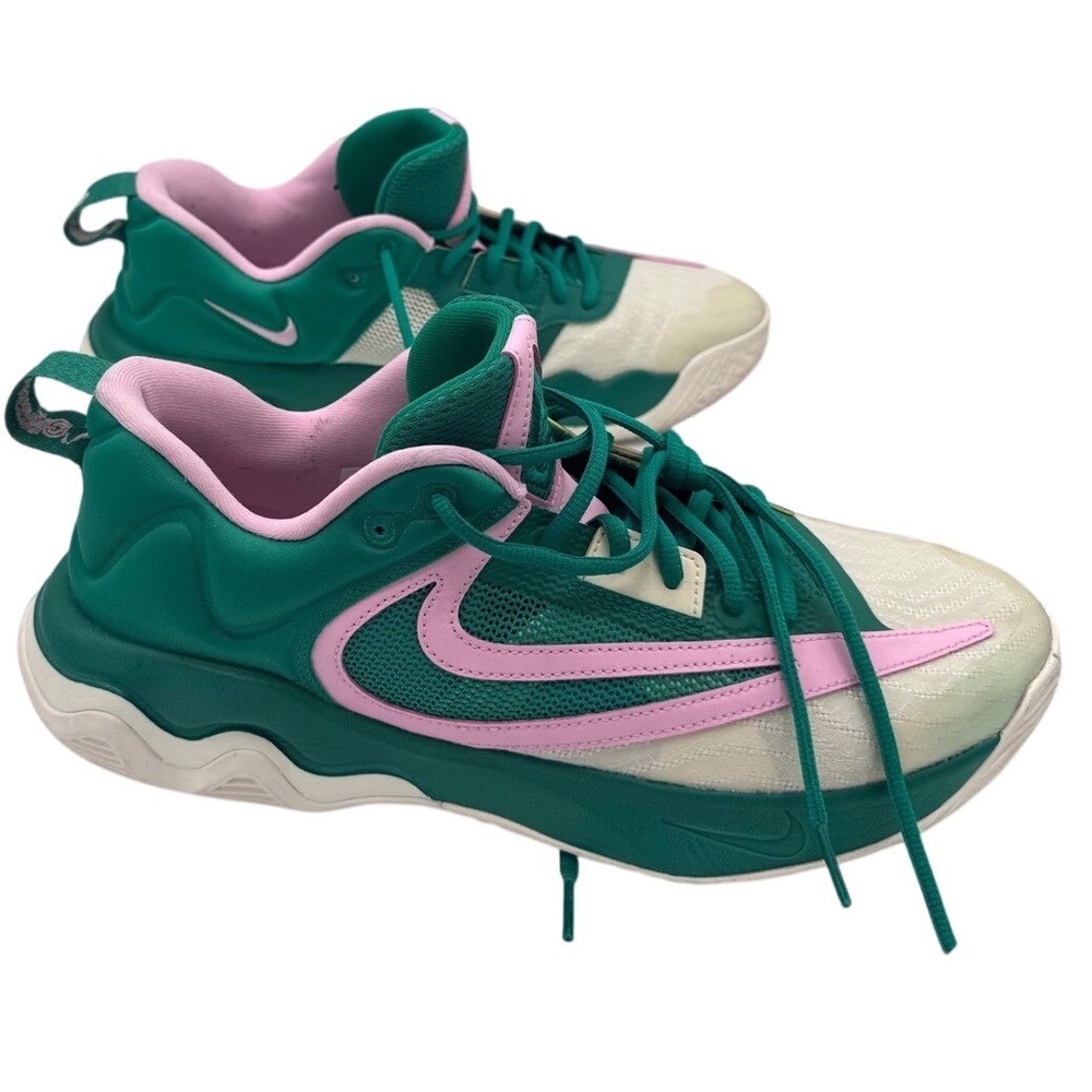 Nike Giannis Immortality 3 Basketball Shoes Mens 11.5 Green Pink DZ7533-300